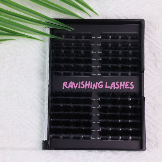 Single lash Tray (cc17)Black